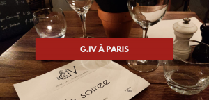 Lire la suite à propos de l’article G IV à Paris : un bar à vin à découvrir !