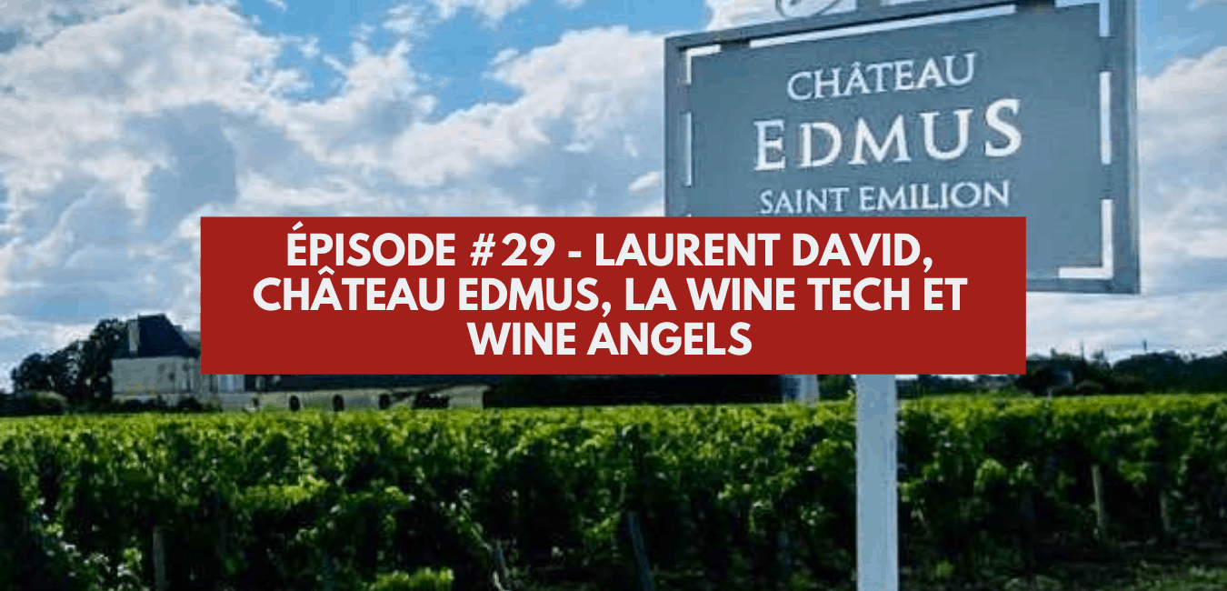 You are currently viewing Épisode 29 – Laurent David – Château Edmus, Wine Angels et Wine Tech