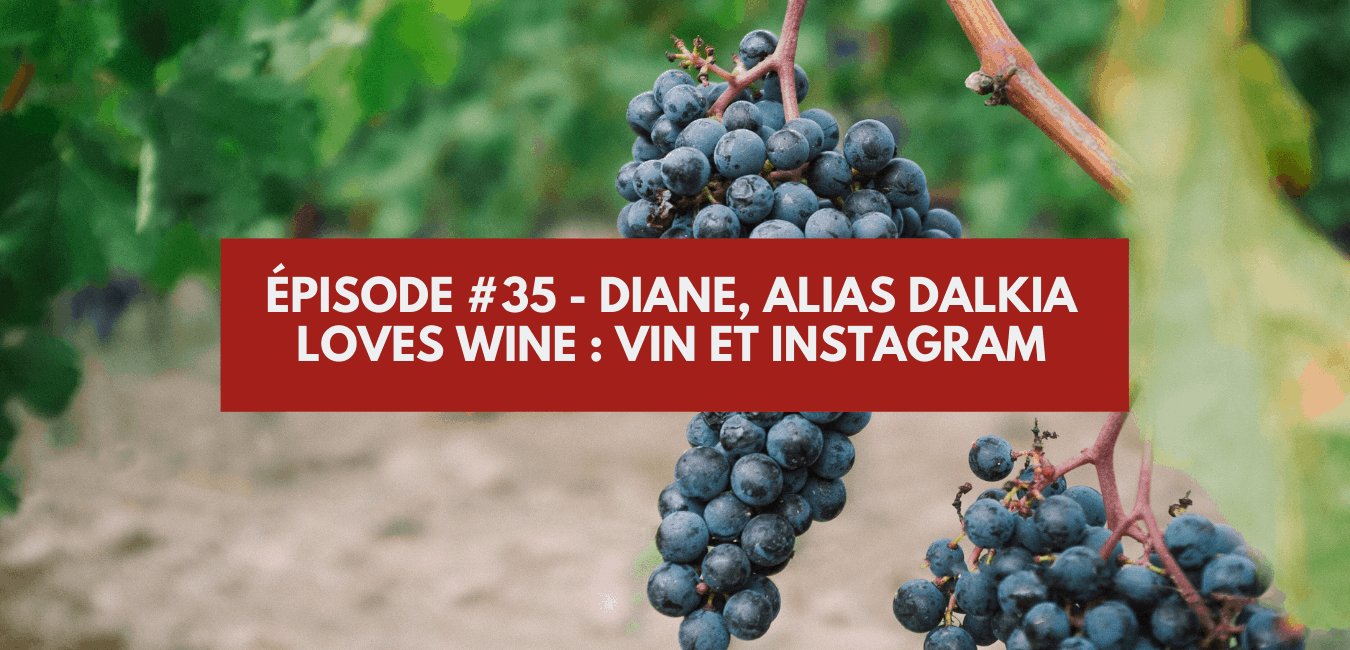 You are currently viewing Épisode #35 – Diane, alias Dalkia loves wine : vin et Instagram