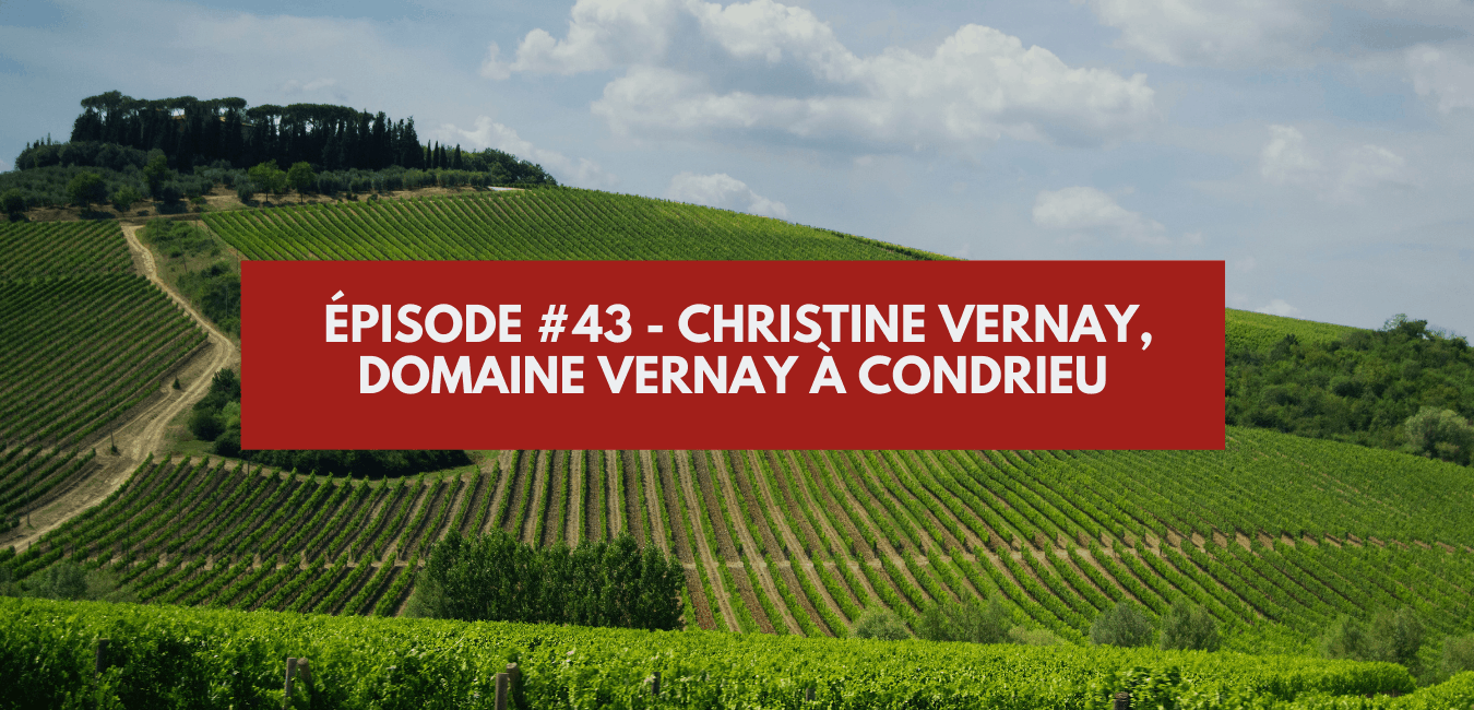 You are currently viewing Épisode #43 – Christine Vernay, Domaine Vernay à Condrieu
